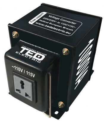 1000VA - 230V to 110V TED Voltage Converter