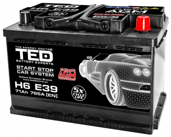 12V 71Ah Start Stop AGM Car Battery