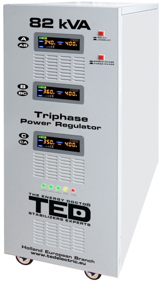 82KVA Servomotor Voltage Stabilizer