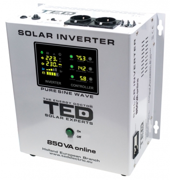 850VA Pure Sine Wave Solar Inverter