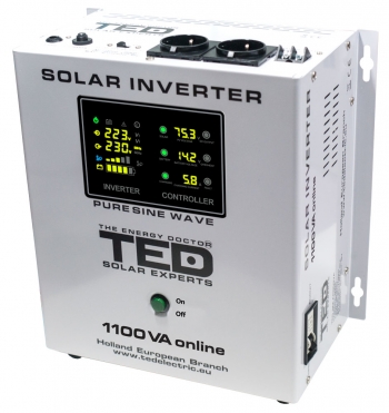 1100VA Pure Sine Wave Solar Inverter