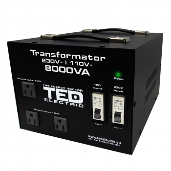 8000VA - 230V to 110V TED Voltage Converter