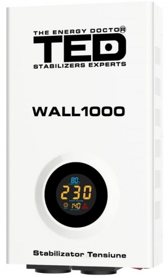 AVR Relay Stabilizer 1000VA TED Wall 