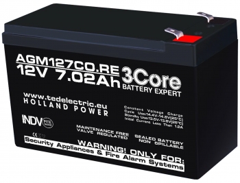 AGM Battery GBS127CO.RE F1 12V 7.02Ah