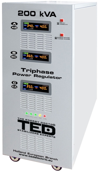 200KVA Servomotor Voltage Stabilizer