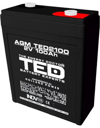 AGM TED2100M8 2V 100Ah