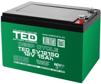 AGM EV TED12150 12V 15Ah Electric Vehicle