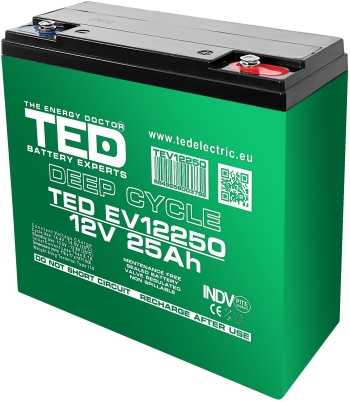 AGM EV TED12250 12V 25Ah Electric Vehicle