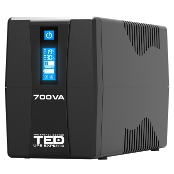 700VA Line Interactive LCD UPS