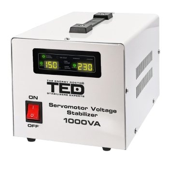 Servomotor Singlephase Voltage Stabilizer 1000VA